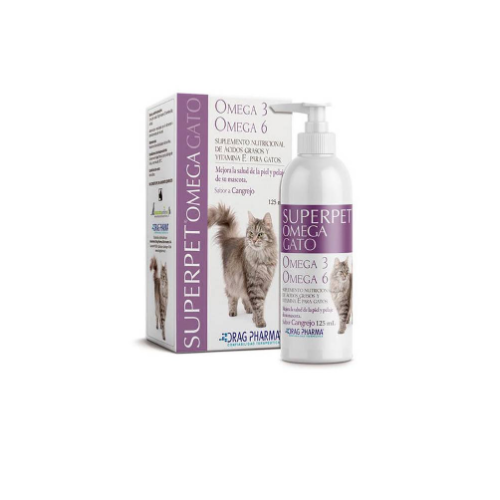 Drag Pharma - Super pet Omega 3 y 6 Gatos 125 ml