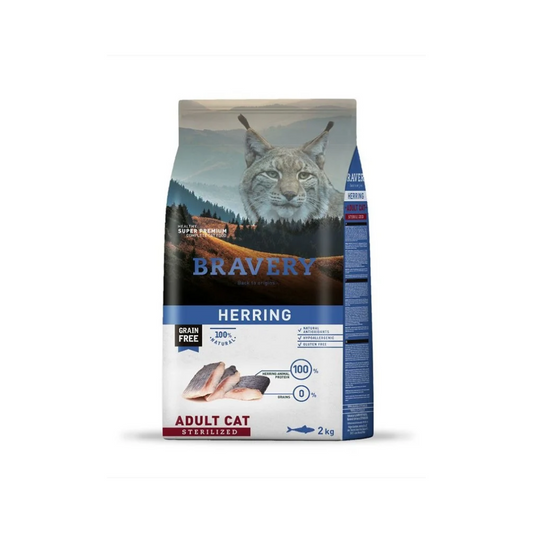 Bravery - Herring adulto Cat sterilized 2k