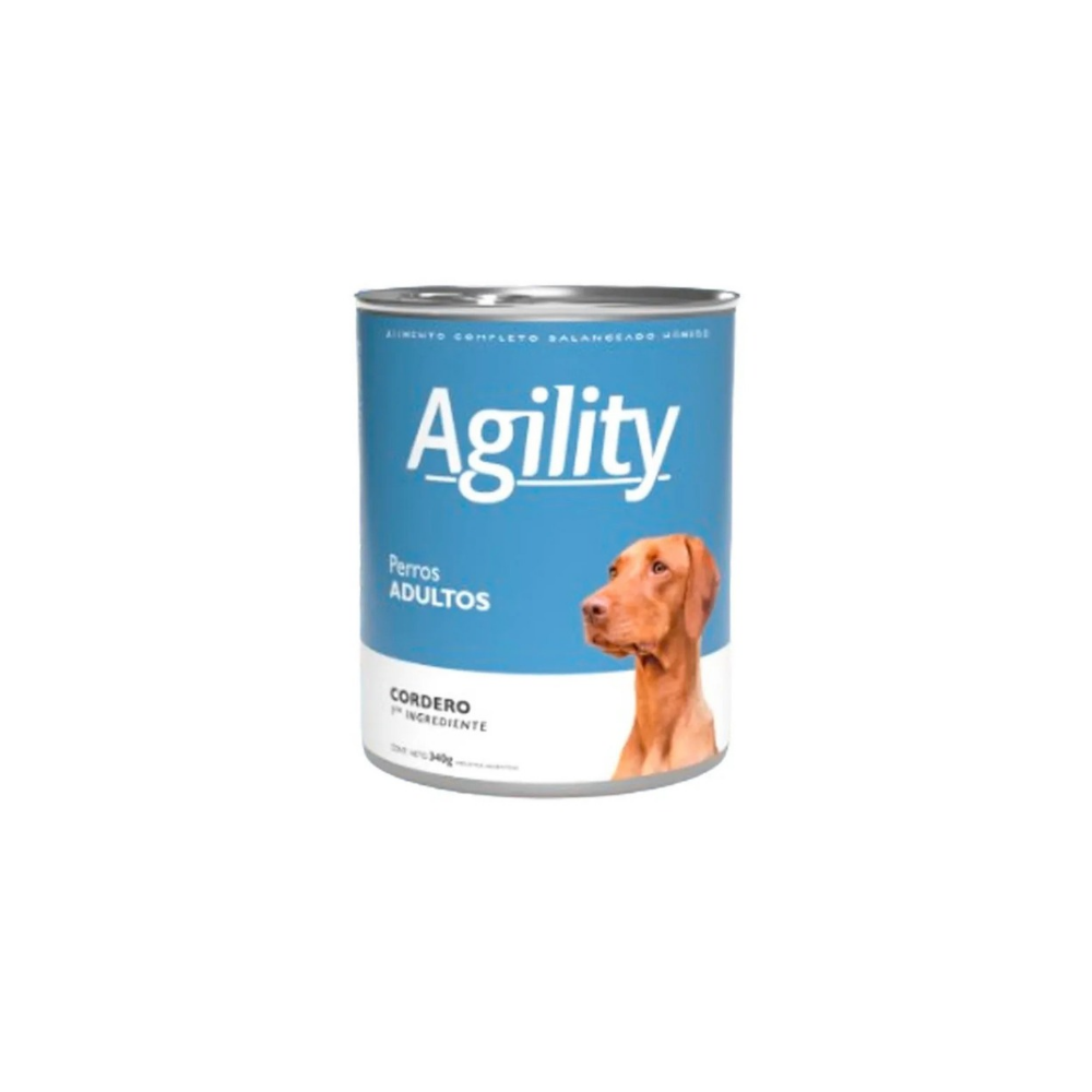 Agility - Adulto sabor Carne de Cordero 340g