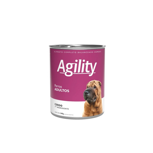 Agility - Carne de cerdo  340g