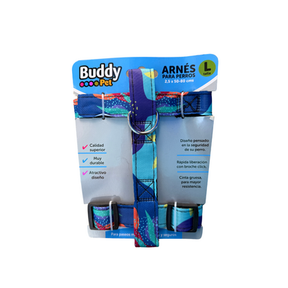 Buddy pets - Arnés talla L 2.5 x 50-80cm (Remate)