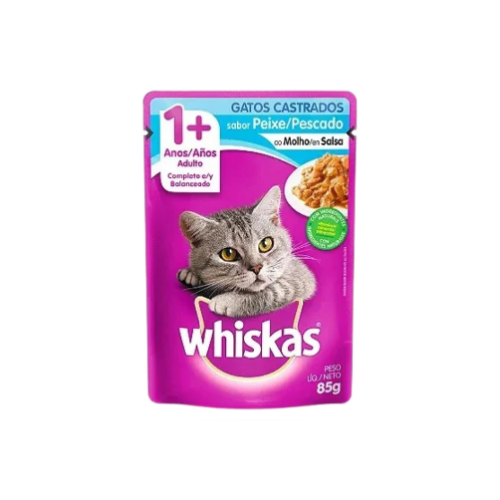 Whiskas - Sobre Adulto Castrados Pescado 85 g