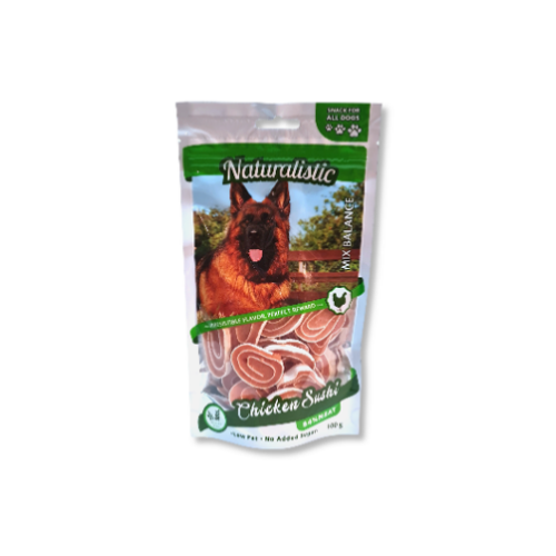 Naturalistic Dog - Chicken Sushi 100 g