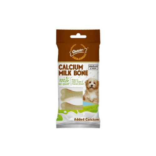 Gnawlers - Calcium Milk Bone 4 pcs