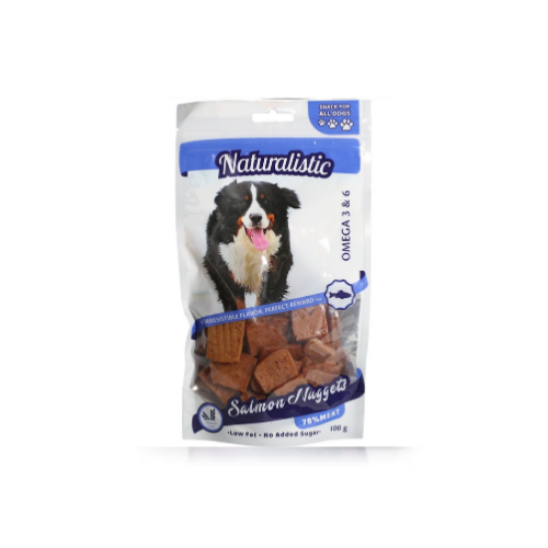 Naturalistic Dog - Salmon Nuggets 100 g