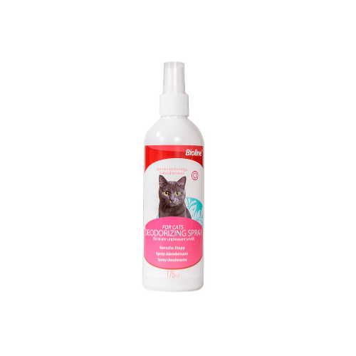 Bioline - Desodorante para Gatos Spray 175 ml