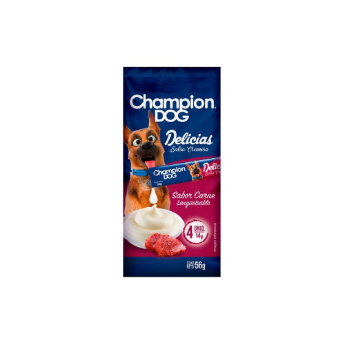 Champion Dog - Delicias salsa cremosa 4 unid 14g