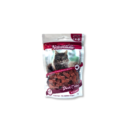 Naturalistic Cat - Duck Cubes 50 g